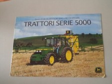 CATALOGO DEPLIANT BROCHURE JOHN DEERE TRATTORI SERIE 5000 - ANNO 1999