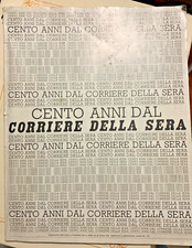 Cento anni dal Corriere della Sera. Supplemento al C. d. Sera del 13/10/1976 G90