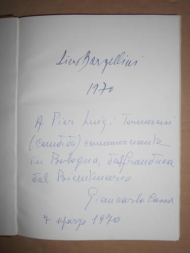 Piero bargellini autografo - piero,