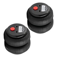 2x Heavy Duty Air Spring 2500lb 1/2"npt Port Sospensioni Pneumatiche Molla Borsa
