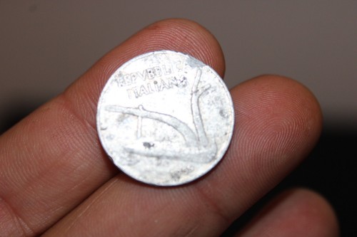 Moneta epoca lire 1955 - moneta,