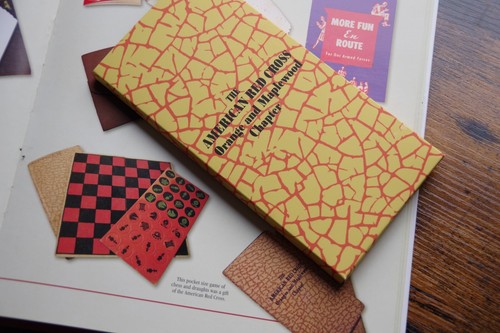Ww2 army checkers set - us,