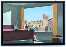 Dipinto Olio su tela,Edward