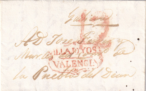Spagna 1842 lettera - , di