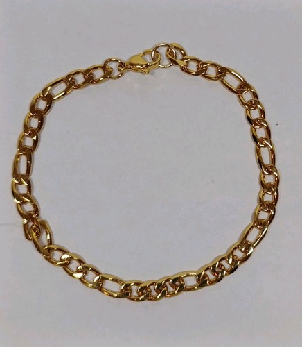 Bracciale 5mm uomo figaroo - bracciale,