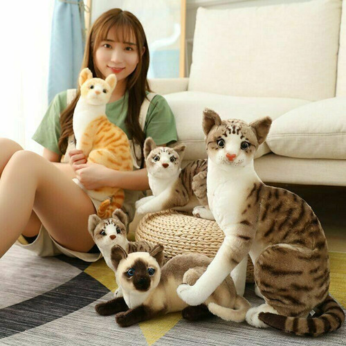 Peluche realistico gatti