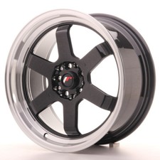 Un Cerchio in Lega Japan Racing JR12 17x8 ET33 4x100/114 Nero