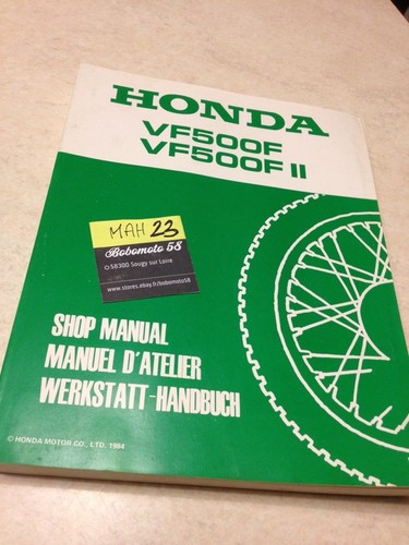 Moto honda vf500 vf - f2, 500