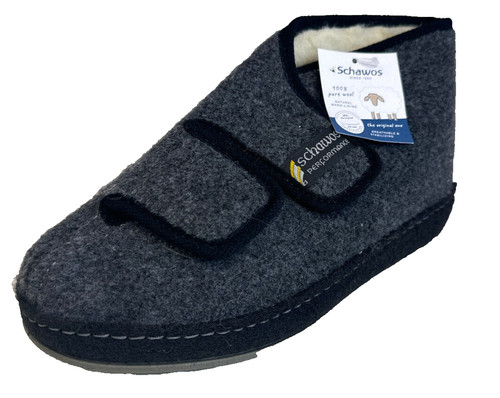 Schawos pantofole calde feltro - calde,