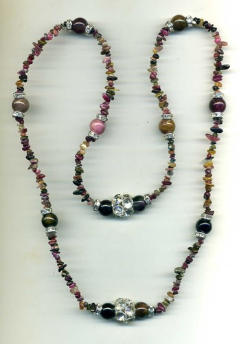 Collana tormalina - collana, in