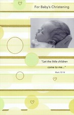 Sweet BABY'S CHRISTENING Card