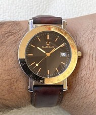 Orologio Maserati Ghibli anni 90 uomo Swiss Made orologio ufficiale tachimetro 36mm