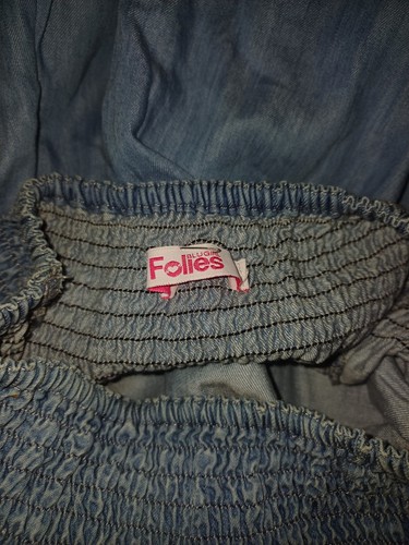 Tuta jeans blu girl - , folies