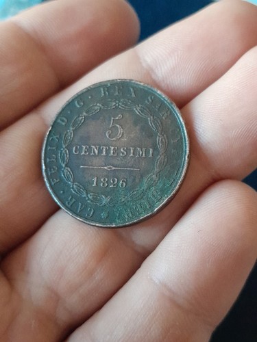 Centesimi 1826 regno di - 5,