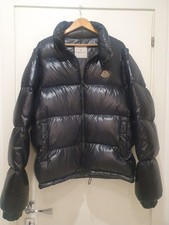 Moncler piumino lucido nero - piumino,