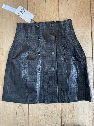 Zara minigonna nera