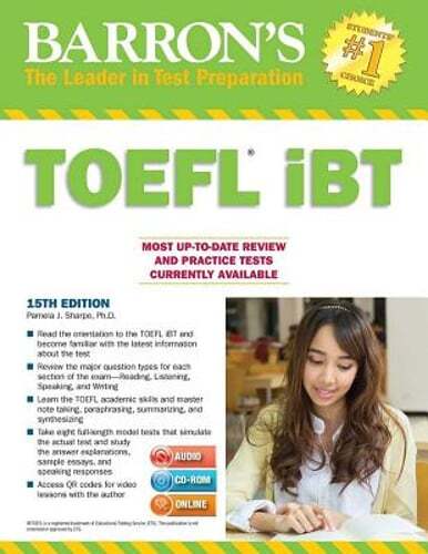 Barron toefl ibt with - barron's, cd-rom