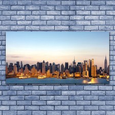 Glass print Wall art 140x70