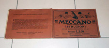 Libretto istruzioni meccano - libretto,