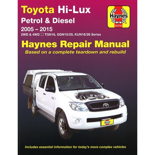 Toyota lux 2005 2015 - toyota, 2005-2015