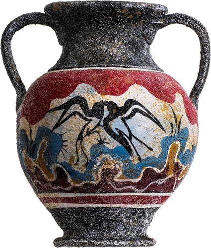 Anfora minoica dell antica - anfora,