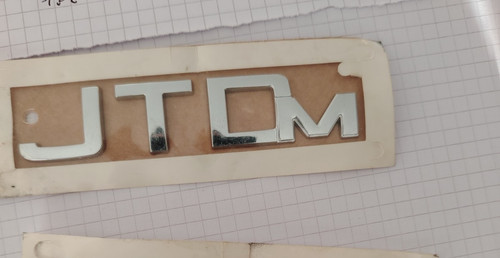 Scritta adesiva jtdm - "jtdm", alfa