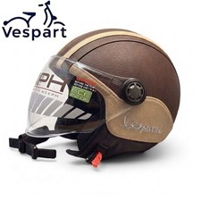 Casco vintage vespart - in, pelle