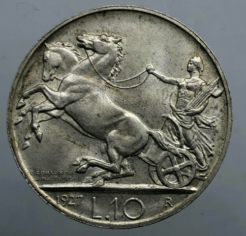 Lire biga 1927 - 10,