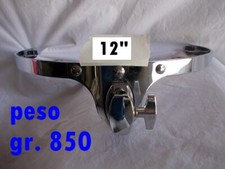 TAMBURO T5 ghiera / rim in metallo cromato per tom batteria  12” OUTLET  ??