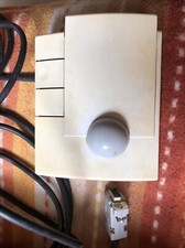 Logitech Trackman Mouse Track ball T-CA1-9F Vintage Serial Cable - Untested