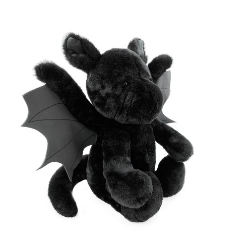 Peluche drago nero cm - peluche,