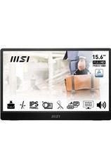 MSI PRO MP161 Monitor LED (40 cm/16", 1920 x 1080 px, Full HD, 4 ms 60Hz, IPS 