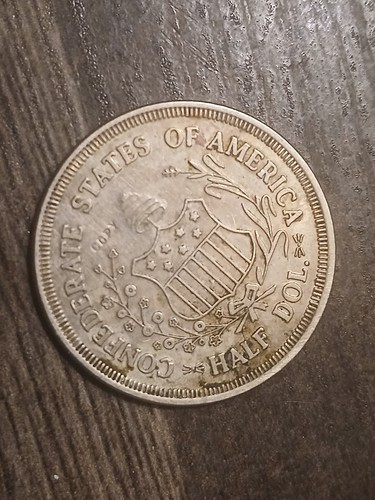 Mezzo dollaro 1861 - , stati