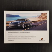2010 Porsche Panamera - Original AD Advertising Pubblicità Vintage