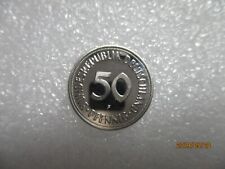 50 PFENNIG 1950F REPUBBLICA