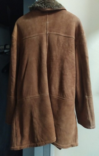 Montone cappotto uomo marrone