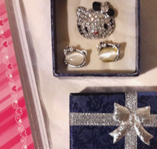 HELLO KITTY PARURE ORECCHINI E