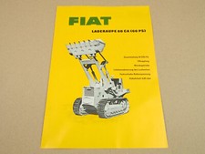 Brochure Fiat 60CA Laderaupe 60cv con caricatore frontale Meiller