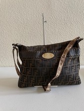 FENDI Unisex Zucca Messenger