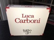 LUCA CARBONI TUTTO IN 3 CD RARO BOX SONY 2011 CON 30 SUCCESSI
