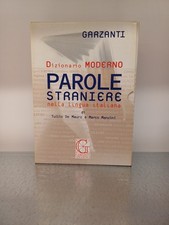 Dizionario moderno parole straniere nella lingua italiana