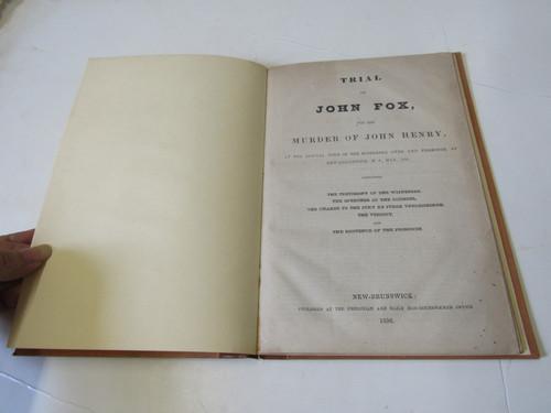 1856 processo john fox per - 1856,