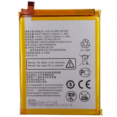 Bateria li3931t44p8h806139 - bateria,