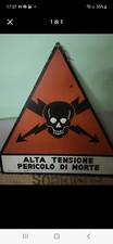 Cartello stradale vintage - cartello,