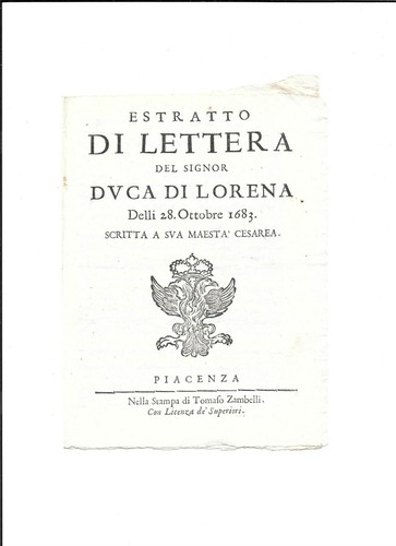 Estratto lettera del signor - estratto, di