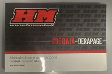 Manuale Uso e Manutenzione HM CRE BAJA 50 - DERAPAGE 50 2006