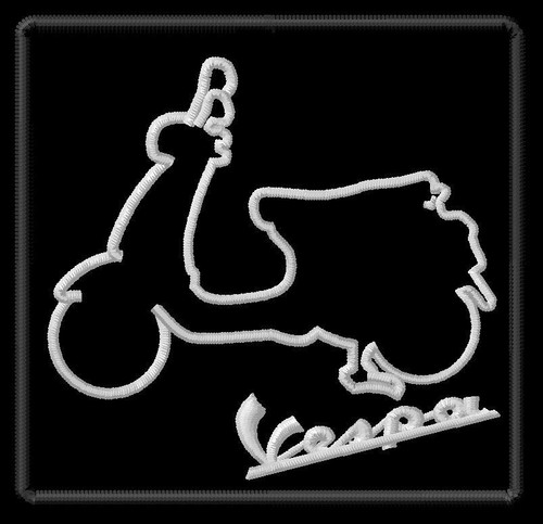 Patch toppa vespa mopet - vespa,