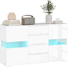 Credenza Moderna Con Luce LED