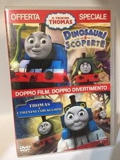 Il Trenino Thomas 2 DVD Film Dinosauri e Scoperte Thomas e i Trenini Coraggiosi