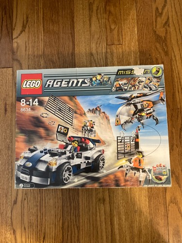 Lego agents 8634 turbocar - lego,